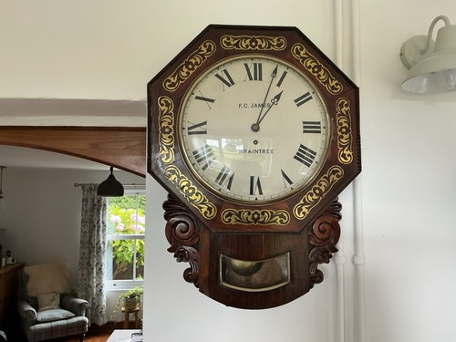 Inlaid rosewood fusee wall - inlaid,