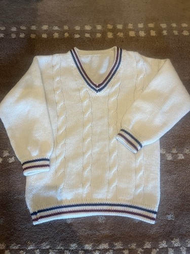 Old money cricket jumper 90s - money,