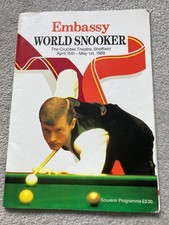 embassy world snooker program fully signed