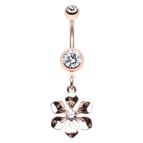 The daisy diva belly ring - daisy,