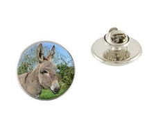 Donkey 25mm Metal Pin Badge