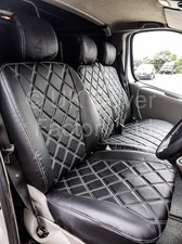 VAN SEAT COVERS F  RENAULT TRAFIC VAUXHALL VIVARO SILVER BENTLEY  A41 