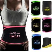 Sports Workout Waist Trainer Cincher Body Shaper Sweat Wrap Belt Sauna Shapewear
