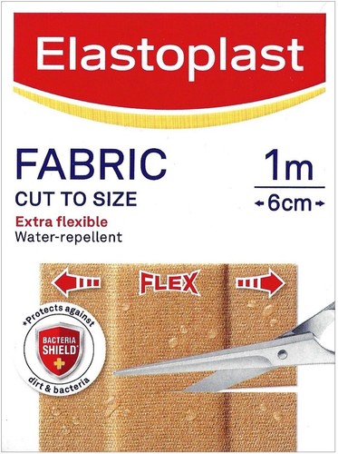 Elastoplast fabric cut size - fabric, cut-to-size