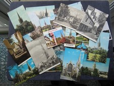 25 Postcards of Norwich, Cathedral Elm Hill River Yare Thorpe Green Pull's Ferry