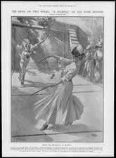 1906 Antique Print - SPORT Il