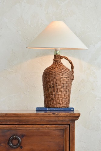 Pair antique wicker - antique, incased