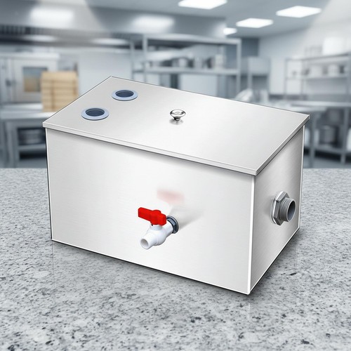 Commercial grease trap with - commercial,