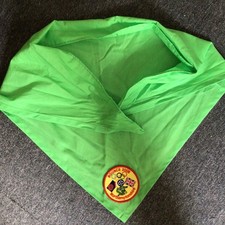 Girl Guide Uniform -   Kneckers - Green Knecker with Bounce 2008 badge