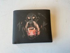 Givenchy rare Portafoglio Rottweiler canvas wallet in unused condition and boxed