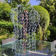 Vintage French Blue Wire Dress