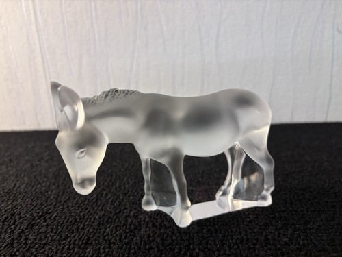 Crystal donkey attributed - attributed, to