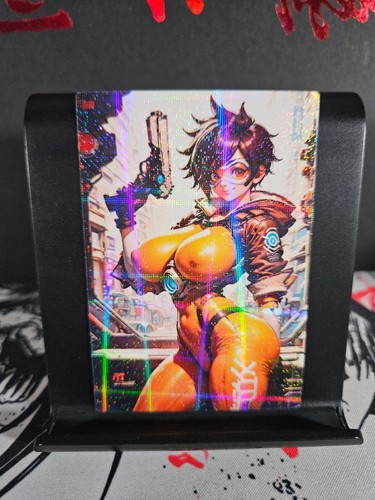 Tracer overwatch art card - overwatch,