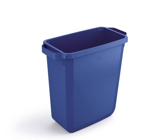 Durable 60l waste bin - durable, blue