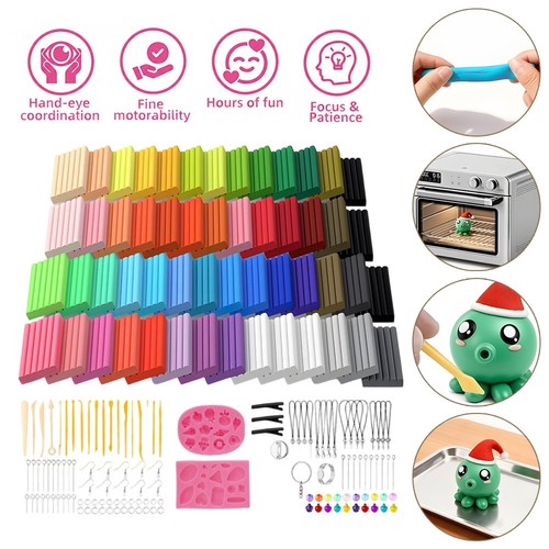 Polymer clay set pcs - polymer, 54