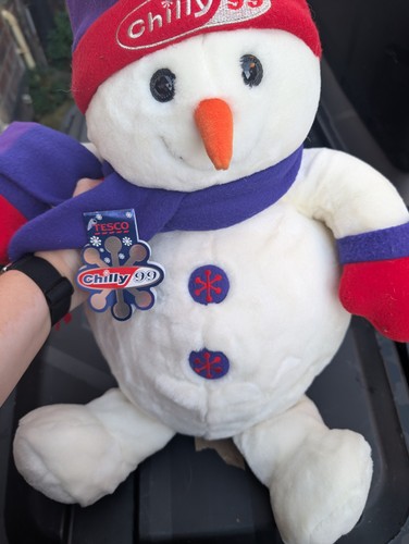Tesco chilly snowman - tesco,