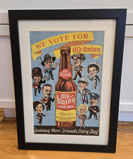 Old Union Lager Beer sign