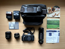 Canon T70 SLR Film Camera +