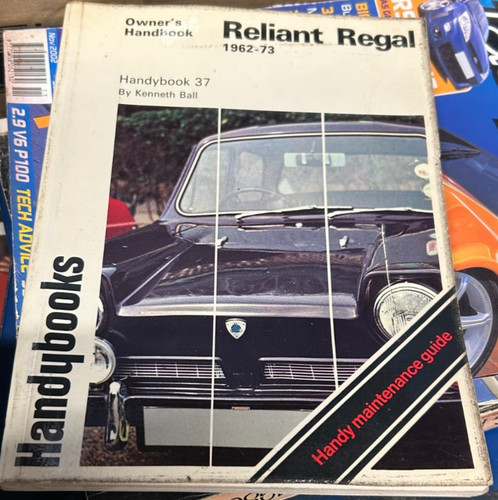 Reliant regal handybook - handybook, 37