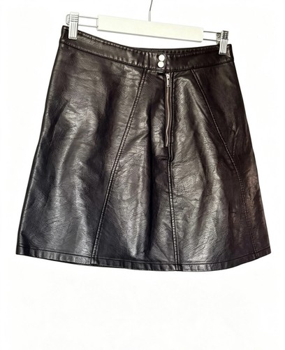 Zara women faux leather mini - zara,