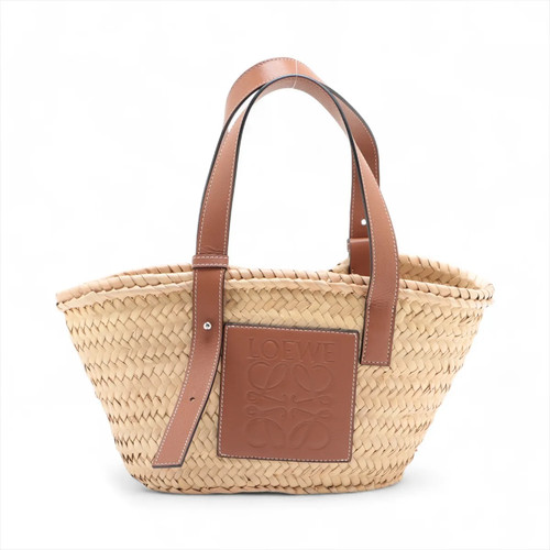Loewe basket small raffia - small,