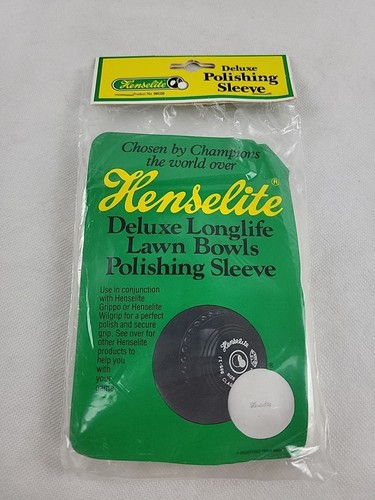 Henselite lawn bowls deluxe - lawn,
