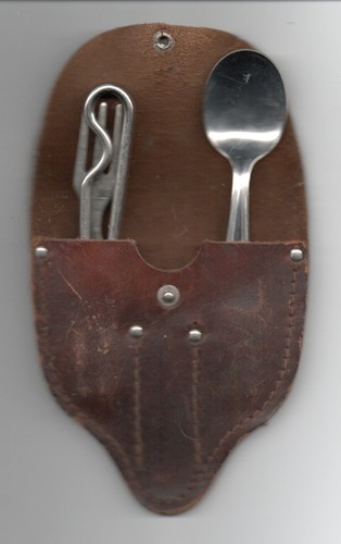 Vintage boy scout leather - scout, belt