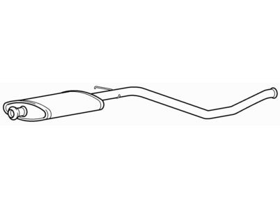 Quality centre exhaust middle - quality,