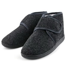 Men's Slipper Boots Wide Fit