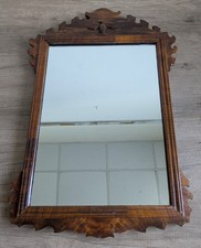Vintage Georgian Wooden Mirror