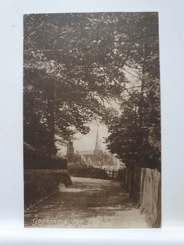 Vintage postcard godalming - vintage, postcard,