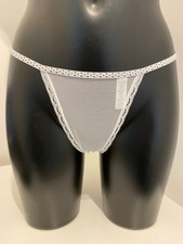 Baci Microfibre & Lace Thong
