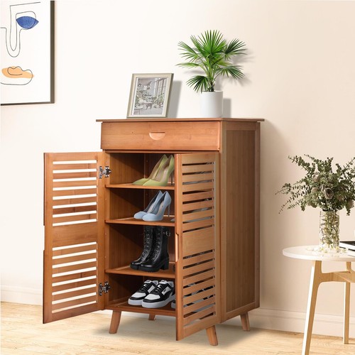 Large wooden shoe - wooden, cabinet