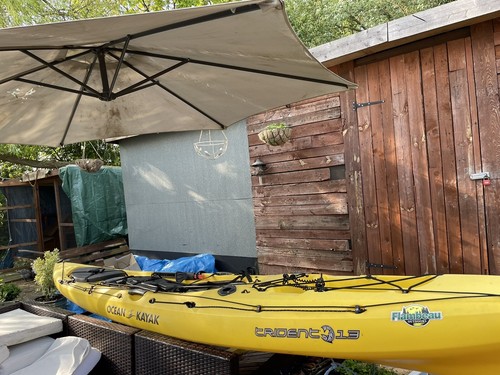 Sea fishing kayak - sea, used