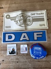 DAF Truck Stickers 1928 - 1978 Mancave Lorry HGV