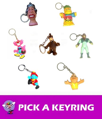 Keyrings novelty character - novelty,