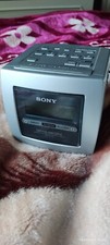 Sony Alarm Clock Radio Silver