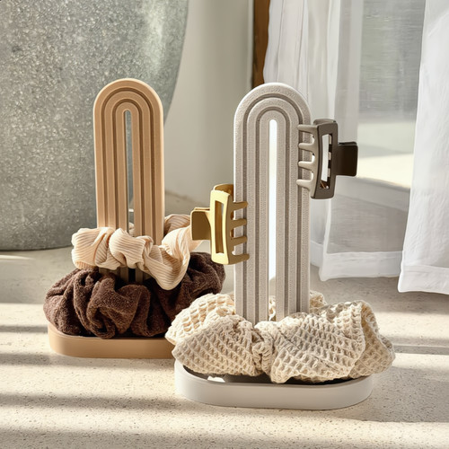 Arched scrunchie holder art - holder,