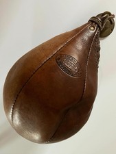 A Stunning Sugden Bros Of Warrington Antique Leather Speed Bag