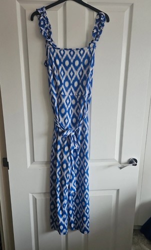 Asda george blue aztec - asda, frill