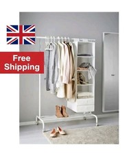 IKEA MULIG White Metal Clothes