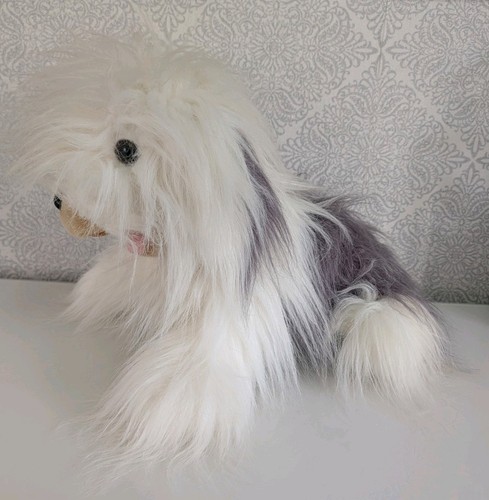 Blenfield white sheepdog plush - white,