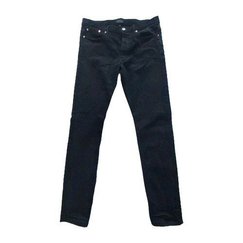 Men black apc jeans - apc,