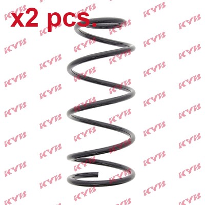 Pcs front coil springs - x2, set