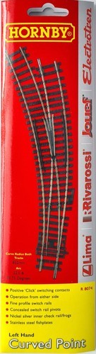 Hornby r8074 left hand - hornby,