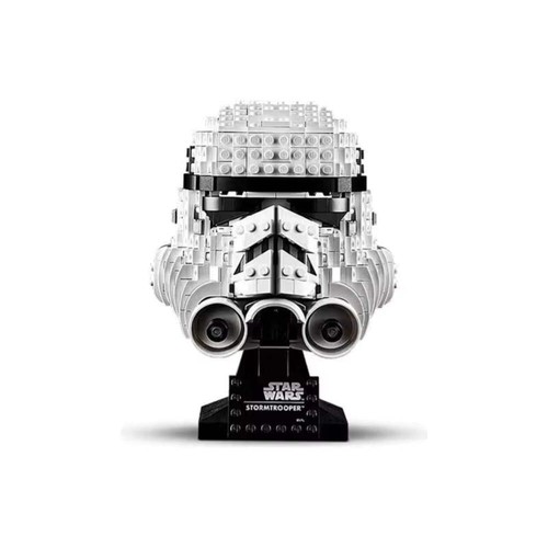 Storm trooper helmet moc - trooper,