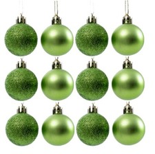 24pcs Christmas Baubles 3.8cm
