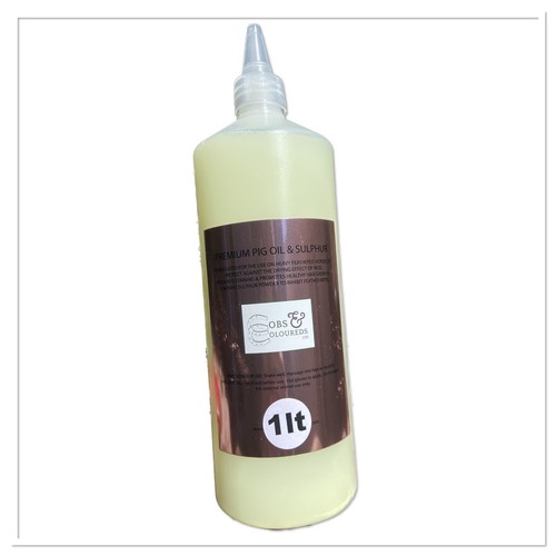 Pure pig oil with - oil,
