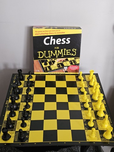 Chess for dummies set - chess,