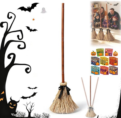 Moving witches broom halloween - moving,